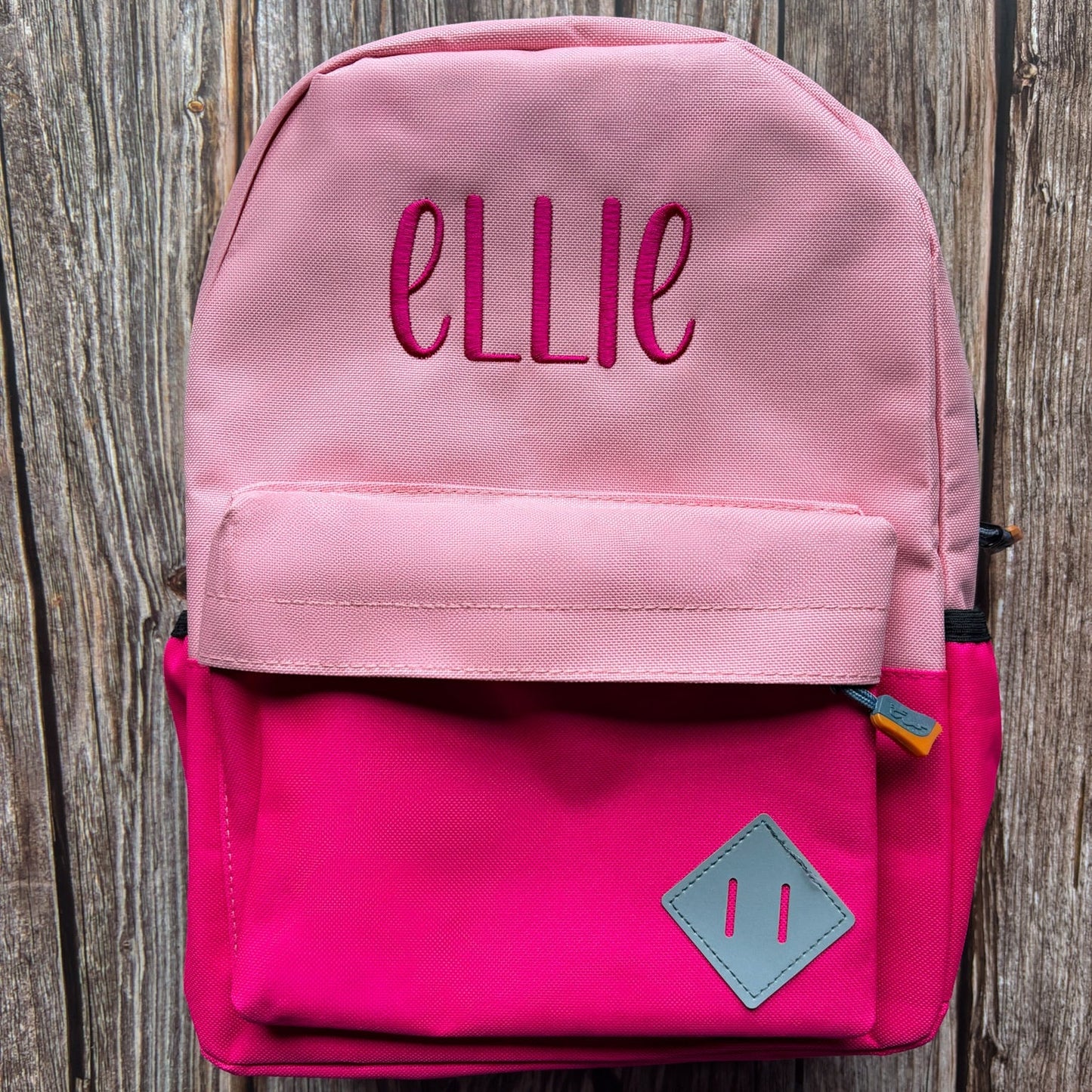 Children's Standard Size Color Block Backpack