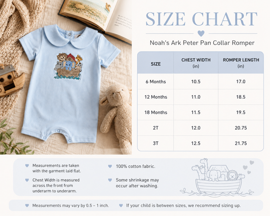 Boy's Noah's Ark Romper