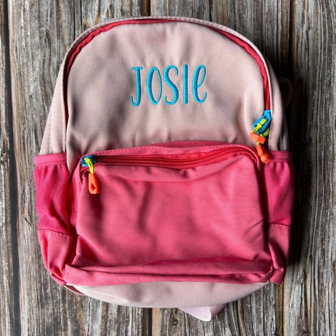 Personalized Mini Colorblock Backpack