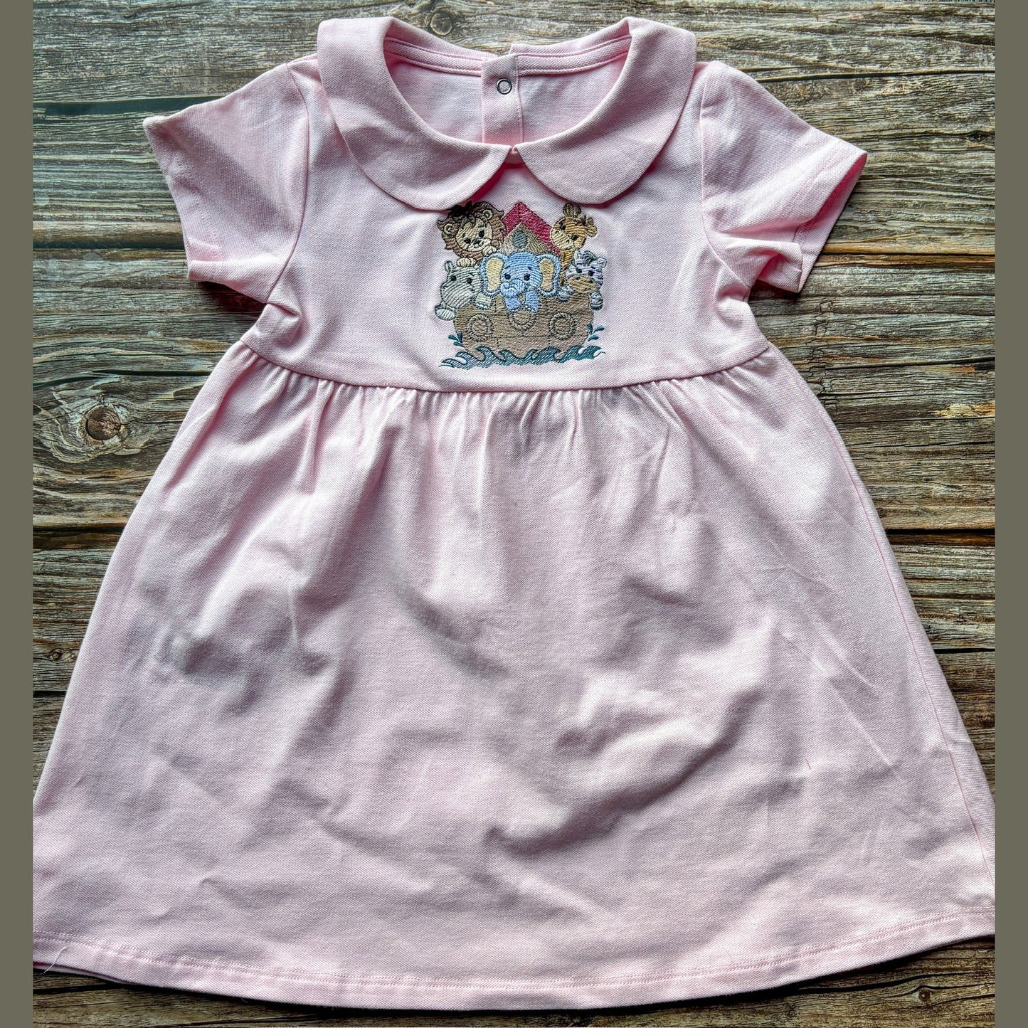 Noah's Ark Toddler Dress