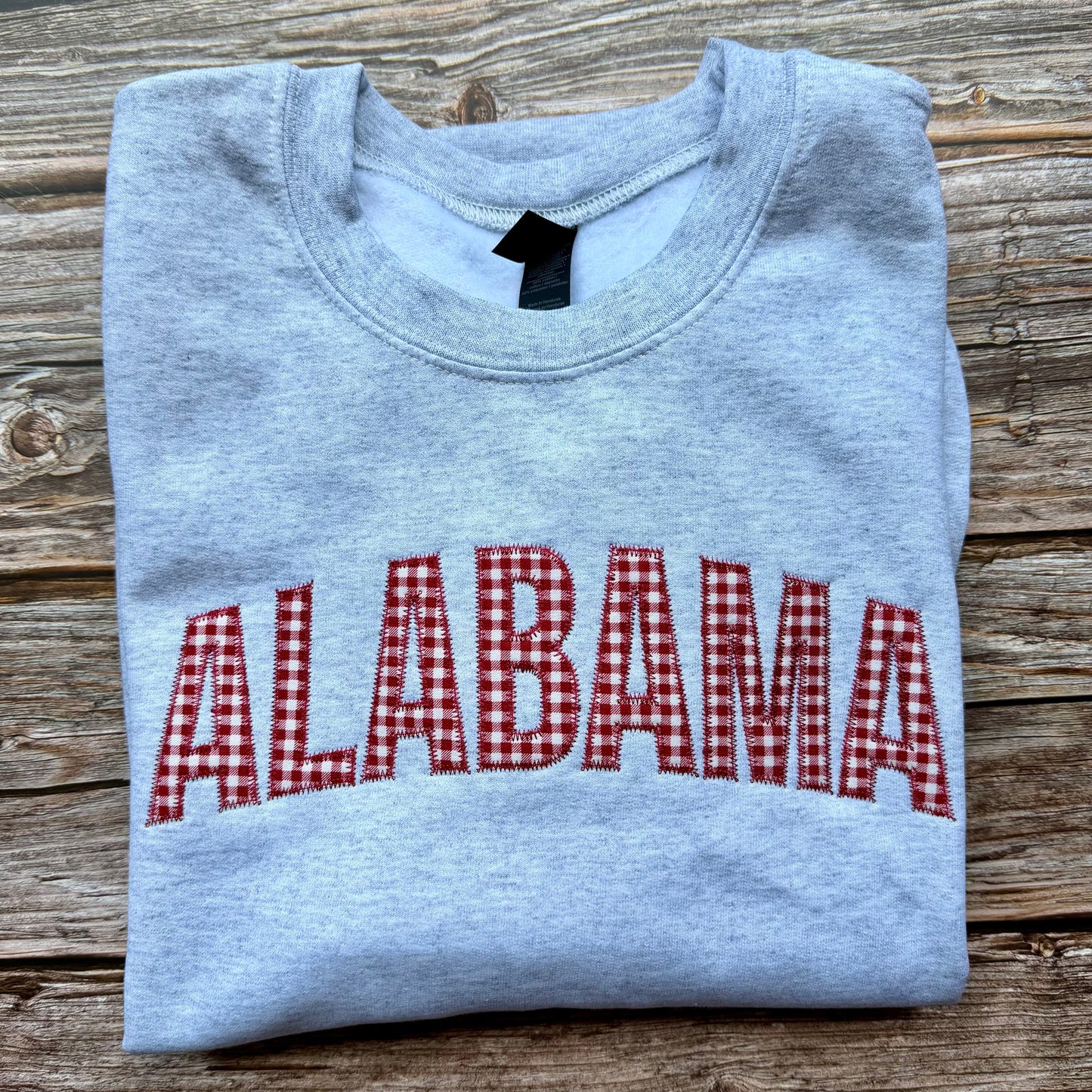 Embroidered Applique Sweatshirt