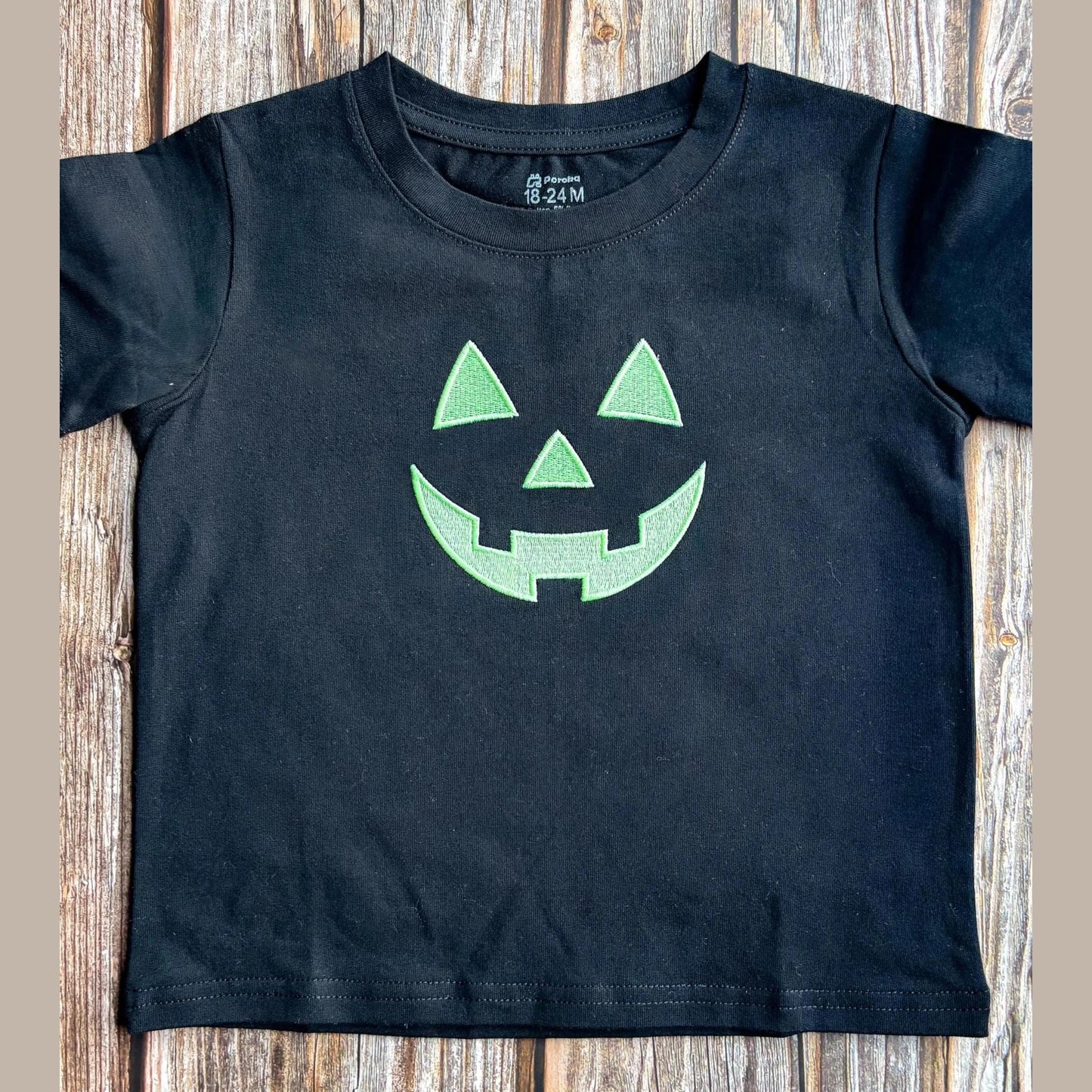 Customized Glow In the Dark Halloween Jack O Lantern Shirts