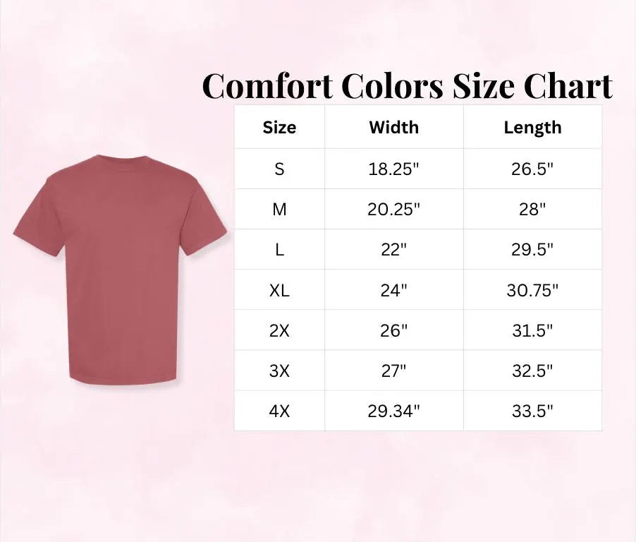 Embroidered Alabama Comfort Colors Tee