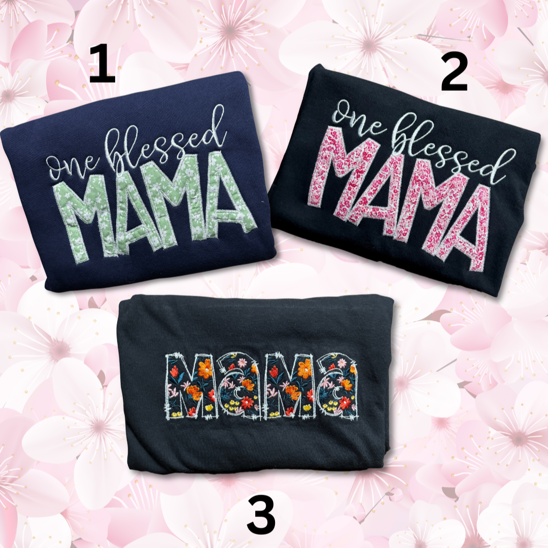 Floral Mama Tees and Sweatshirts