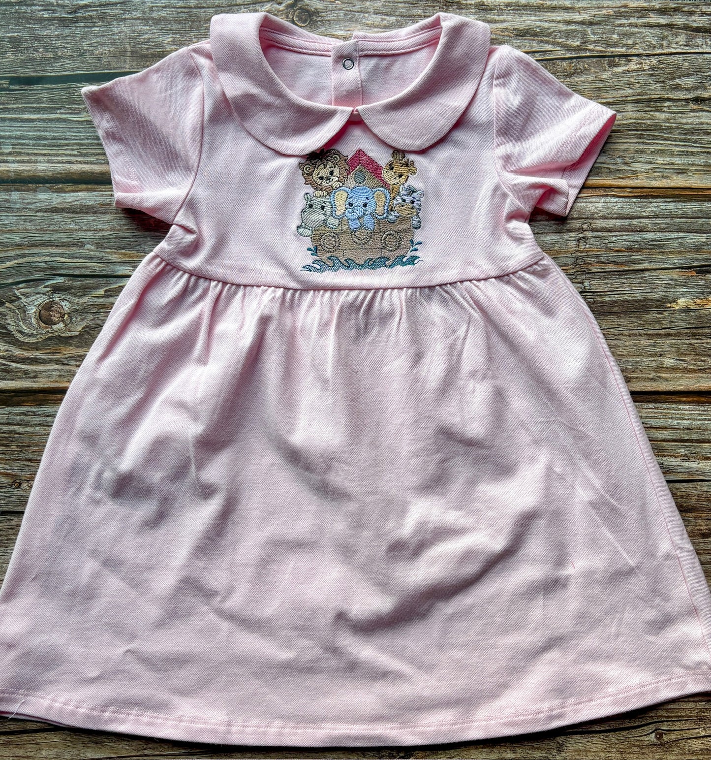 Noah's Ark Toddler Dress