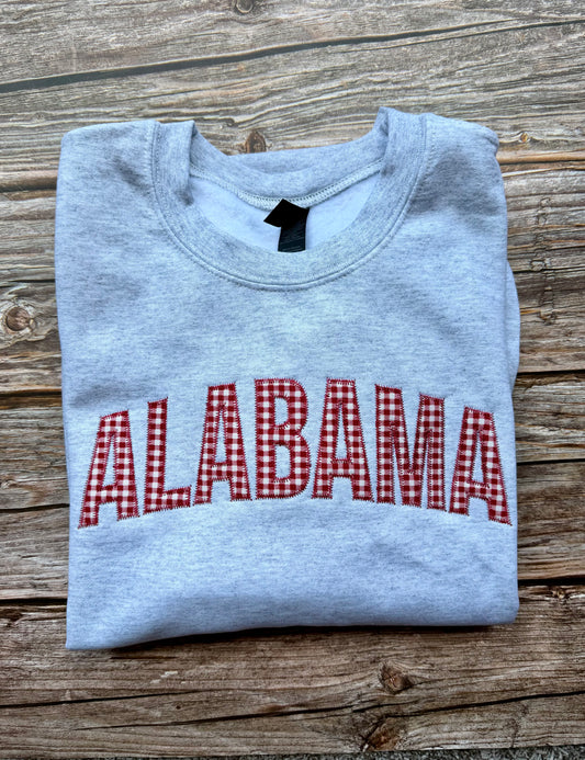 Embroidered Applique Sweatshirt