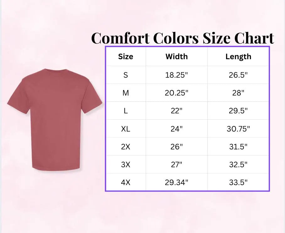 Embroidered Oklahoma Comfort Colors Tee