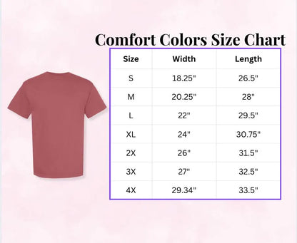 Embroidered Oklahoma Comfort Colors Tee