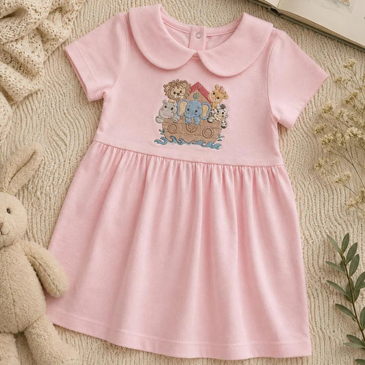 Noah's Ark Toddler Dress
