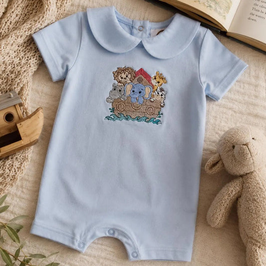 Boy's Noah's Ark Romper