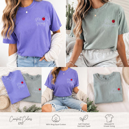 Personalized Teacher Shirt